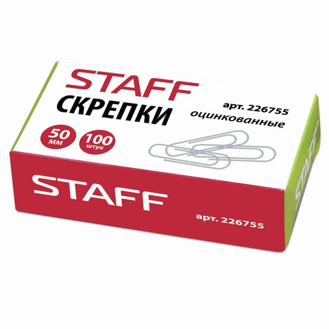 Staff 50 мм, оцинкованные, 100 шт