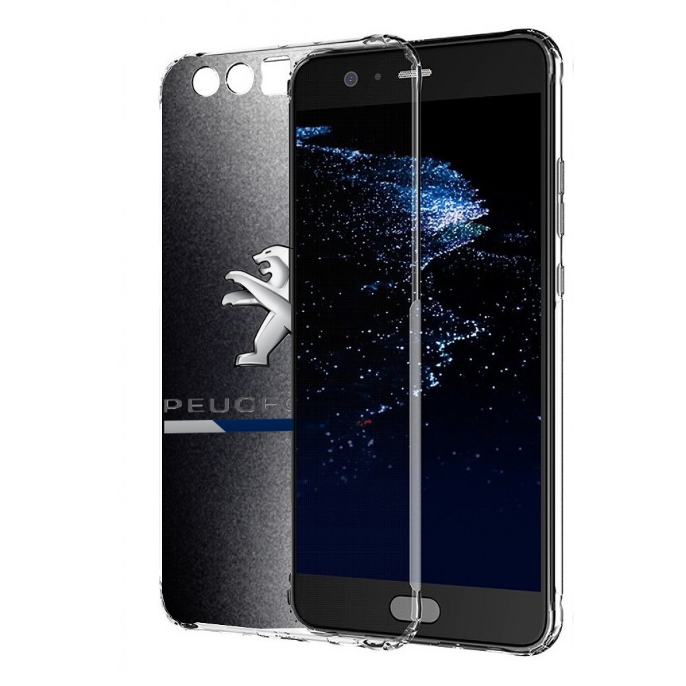 

Чехол бампер MyPads пежо-peugeot-1 для Huawei P10 Plus противоуд, Прозрачный, Tocco