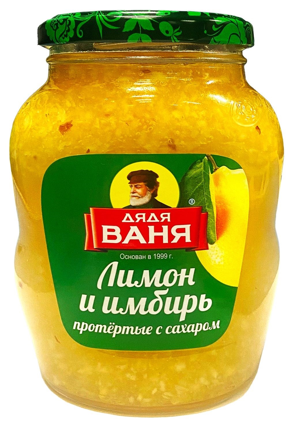 

Протертые фрукты Дядя Ваня лимон и имбирь с сахаром 420 г