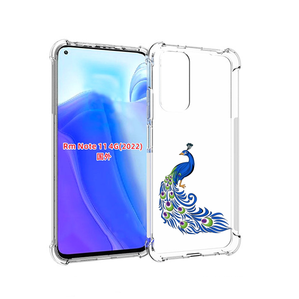 

Чехол MyPads жарптица-голубая для Xiaomi Redmi Note 11 4G ( Глобальная версия ), Tocco
