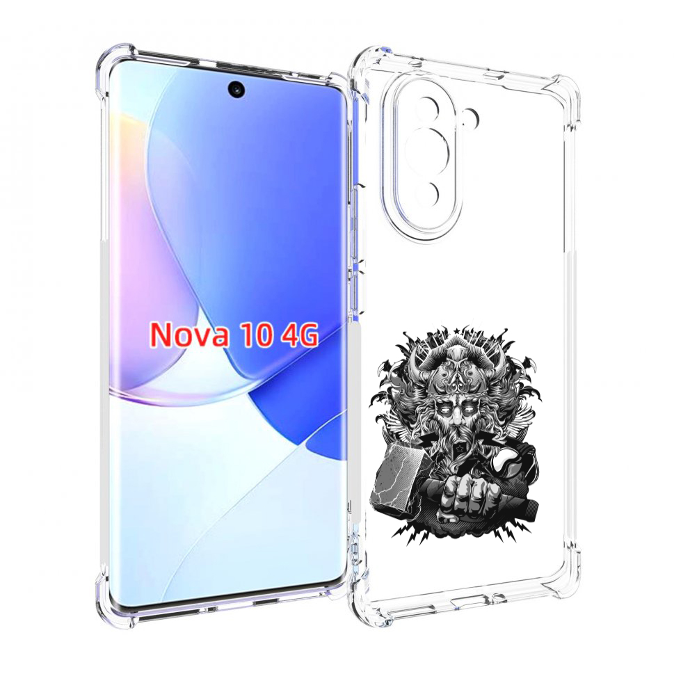 

Чехол MyPads злой тор для Huawei Nova 10, Прозрачный, Tocco