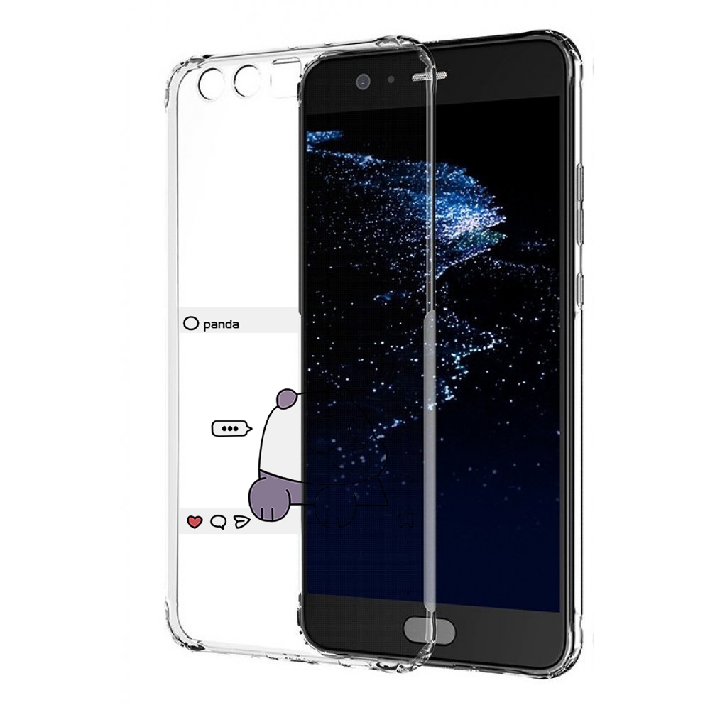 

Чехол бампер MyPads пандочка-фотка для Huawei P10 Plus противоуд, Прозрачный, Tocco