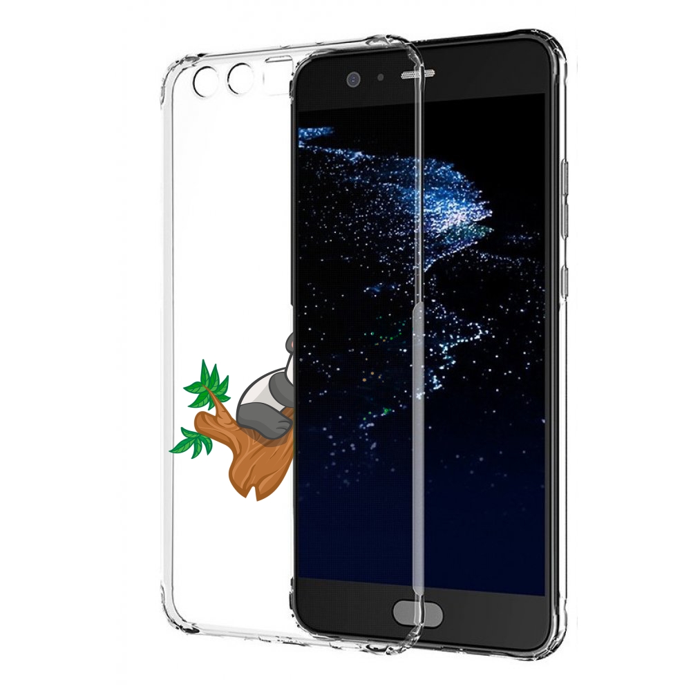

Чехол бампер MyPads панда-на-деревце для Huawei P10 Plus противо, Прозрачный, Tocco