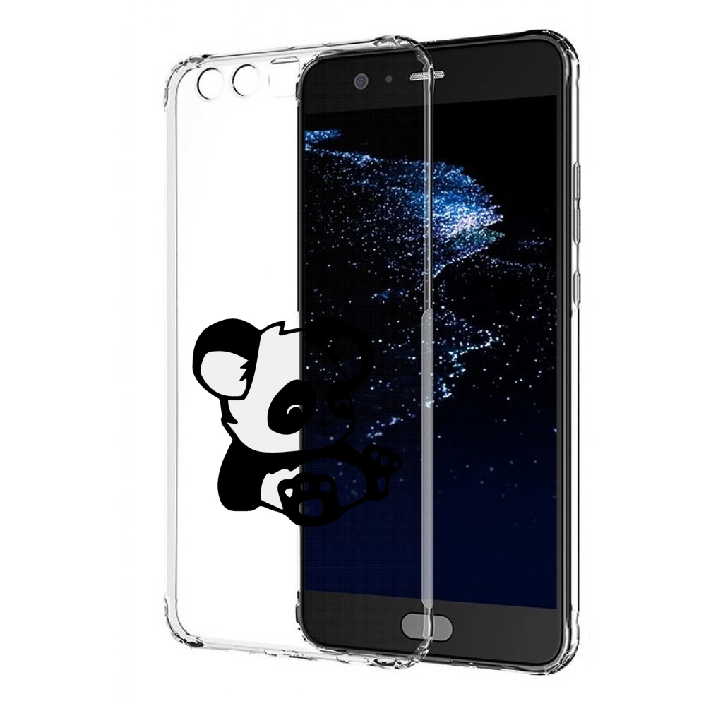 

Чехол бампер MyPads панда-детеныш детский для Huawei P10 Plus пр, Прозрачный, Tocco