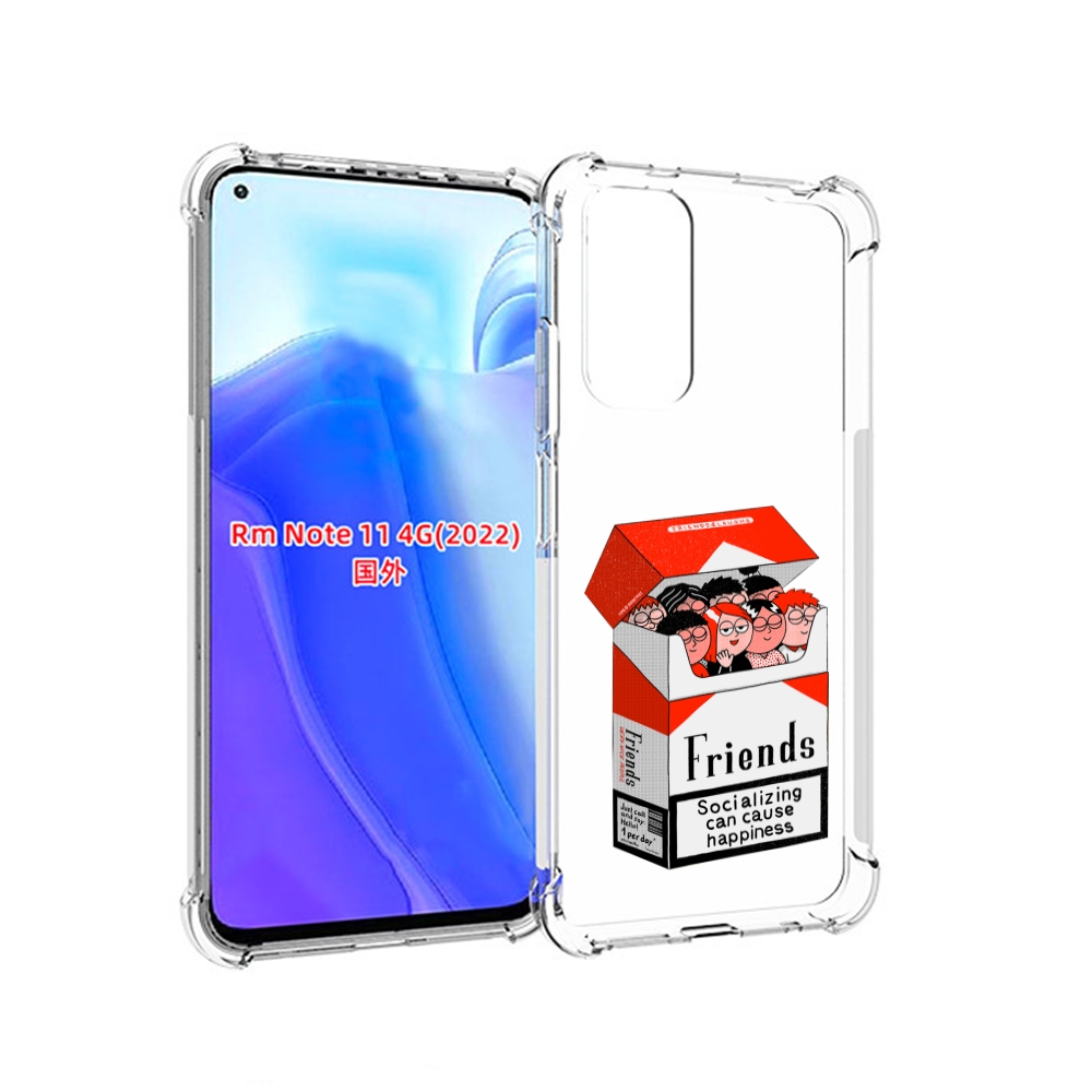 

Чехол MyPads друзья для Xiaomi Redmi Note 11 4G ( Глобальная версия ), Tocco