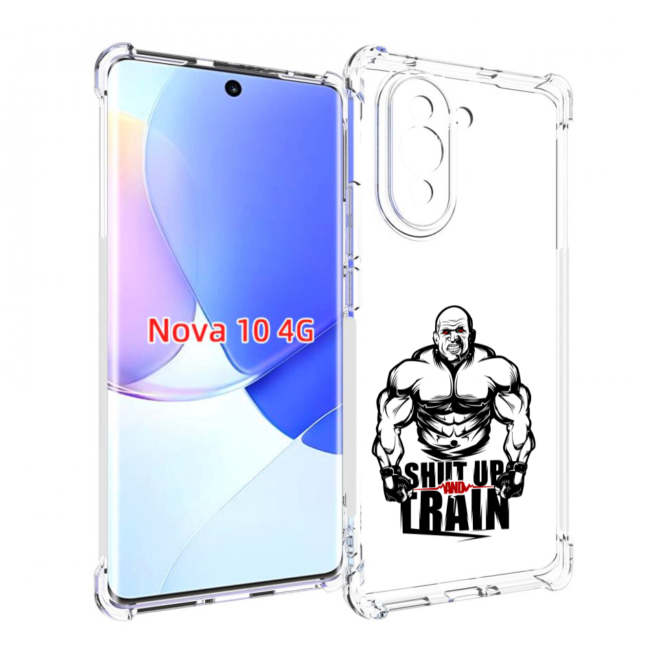 

Чехол MyPads здоровое тело для Huawei Nova 10, Прозрачный, Tocco