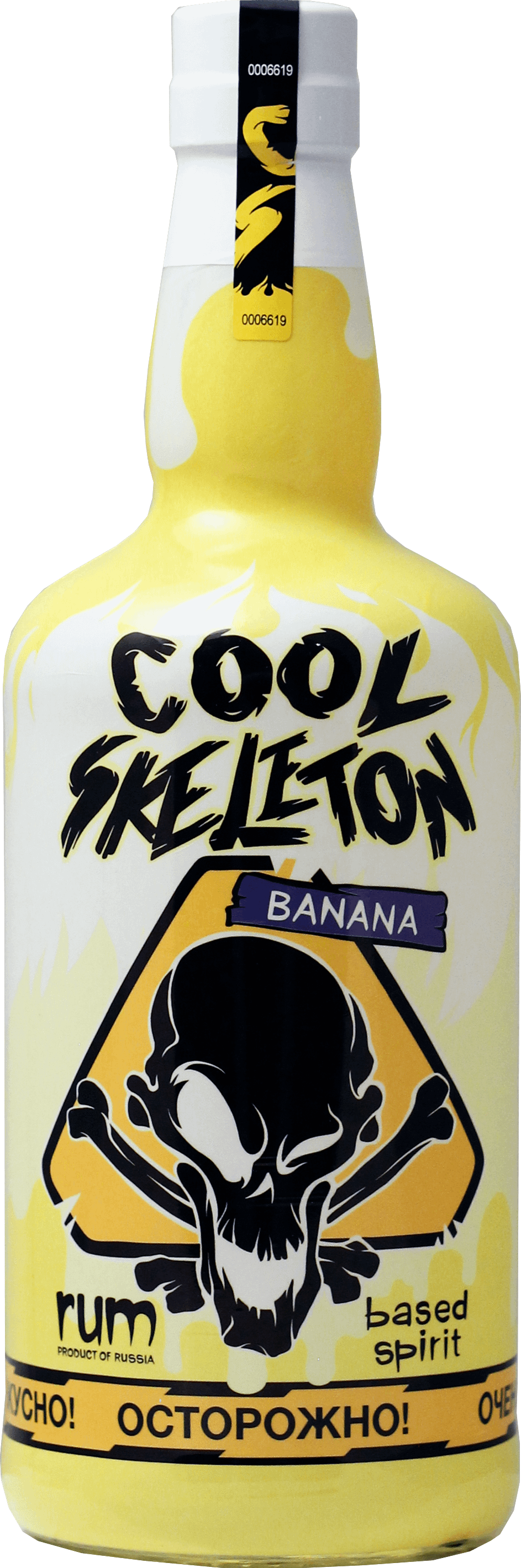 

Напиток спиртной на основе рома Cool Skeleton Banana 700 мл