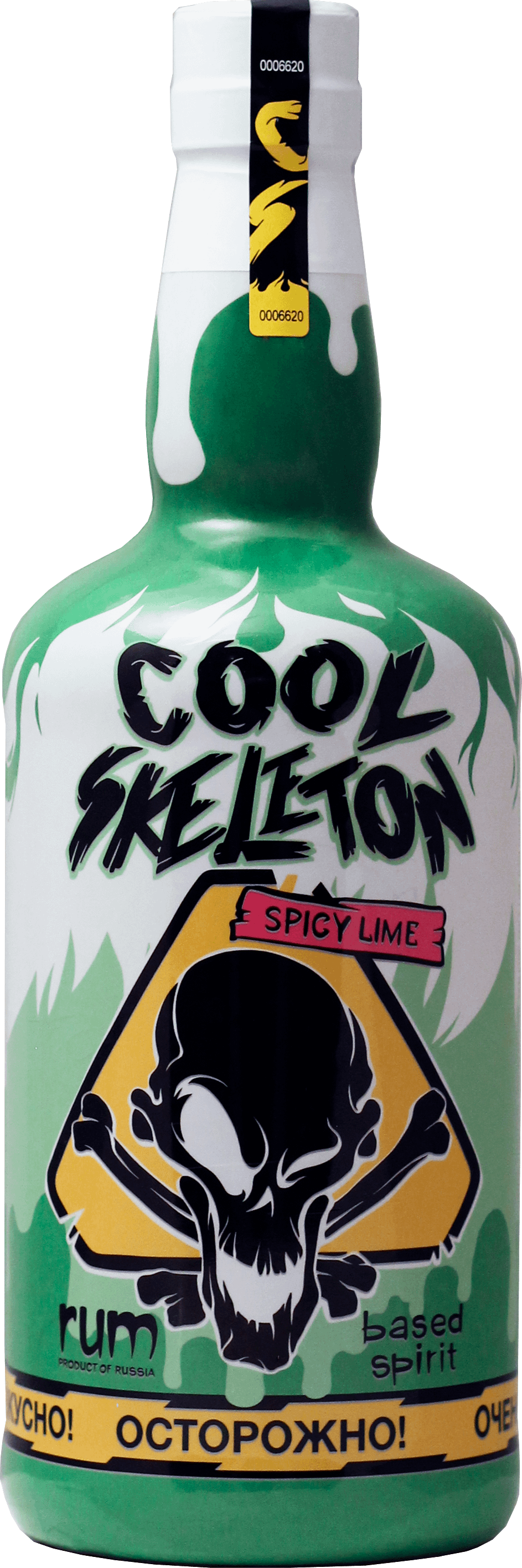 

Напиток спиртной на основе рома Cool Skeleton Spicy Lime 700 мл