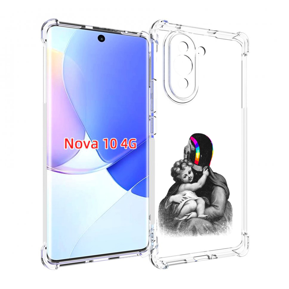 

Чехол MyPads защитник в шлеме для Huawei Nova 10, Прозрачный, Tocco