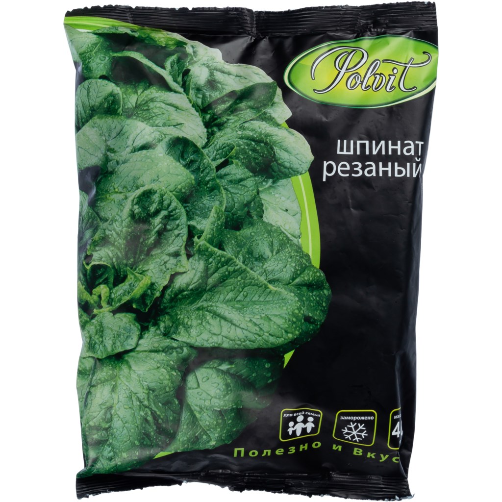 

Шпинат Polvit замороженный 400 г