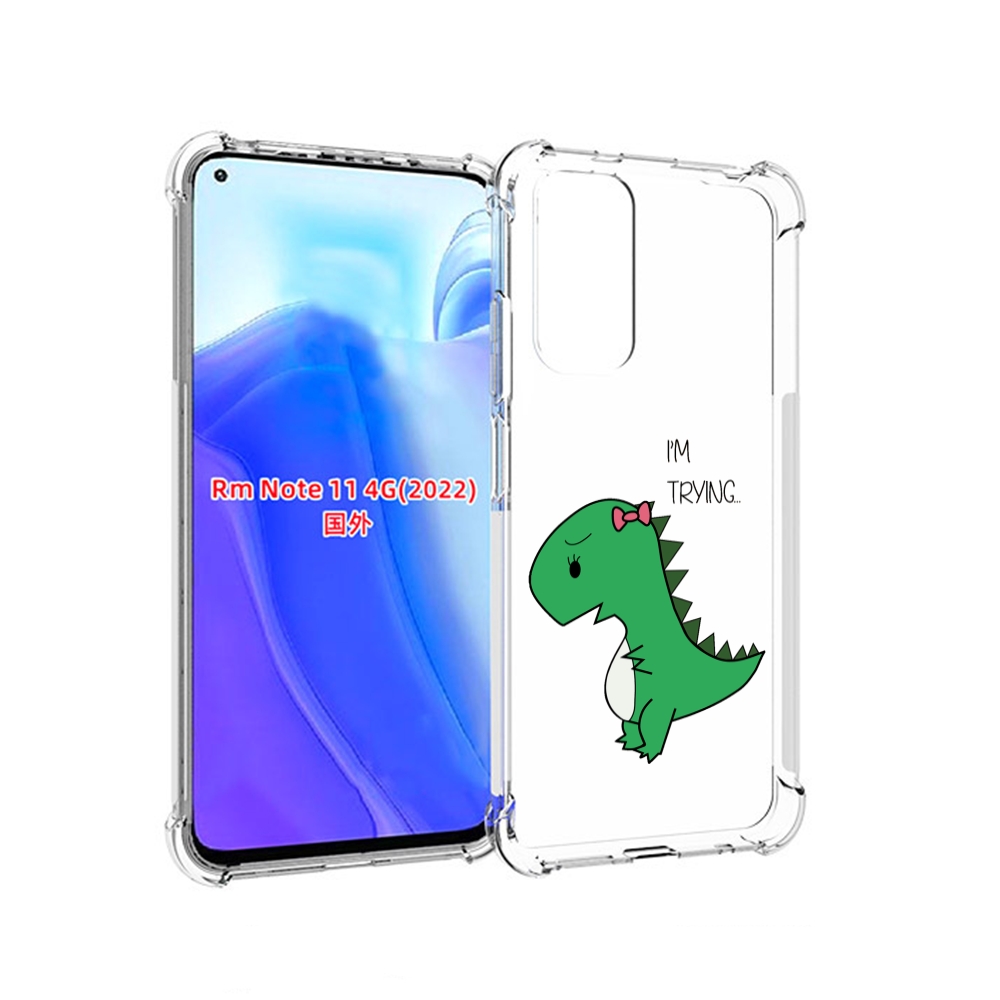 

Чехол MyPads динозаврик-девочка для Xiaomi Redmi Note 11 4G ( Глобальная версия ), Tocco