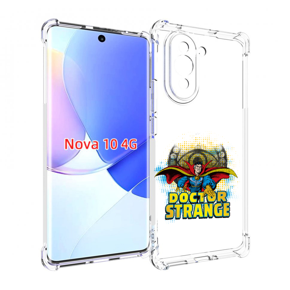 Чехол MyPads доктор стренж рисунок для Huawei Nova 10