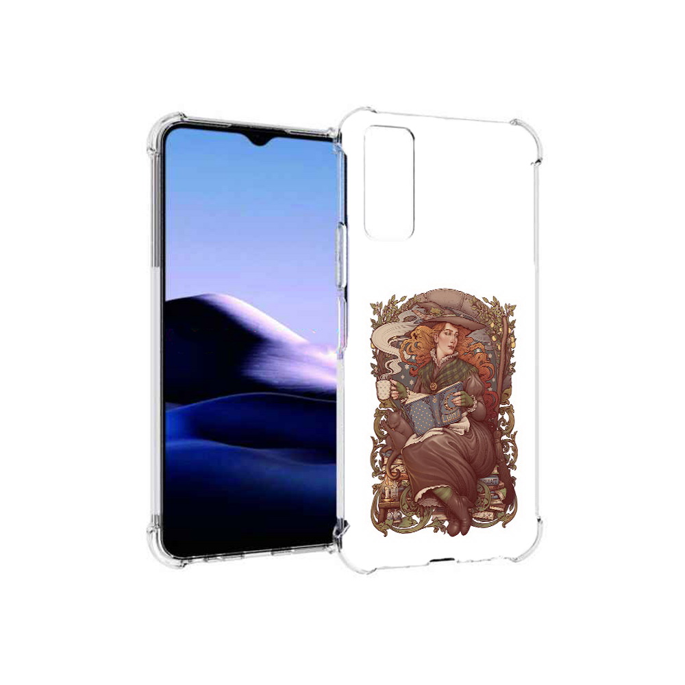 

Чехол MyPads Tocco для Vivo Y20 Женские_126 (PT154038.379.81), Прозрачный, Tocco