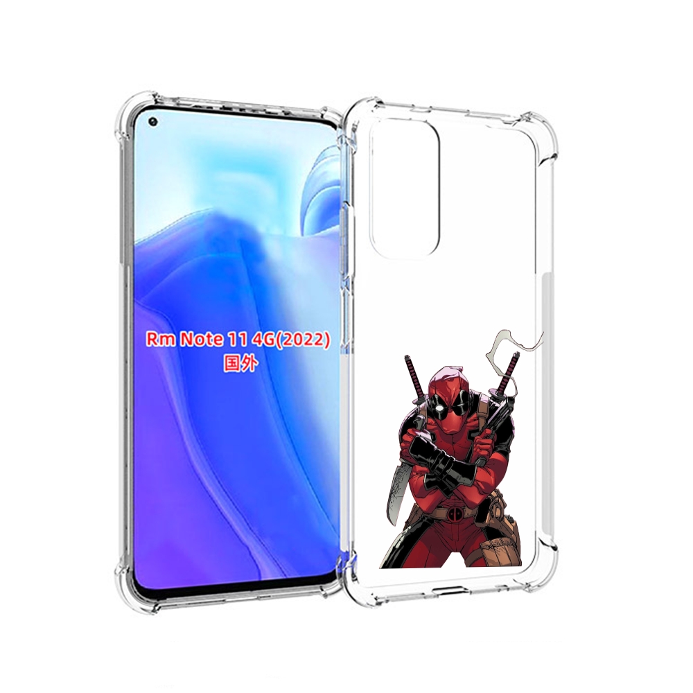 

Чехол MyPads дедпул-подмигивает для Xiaomi Redmi Note 11 4G ( Глобальная версия ), Tocco