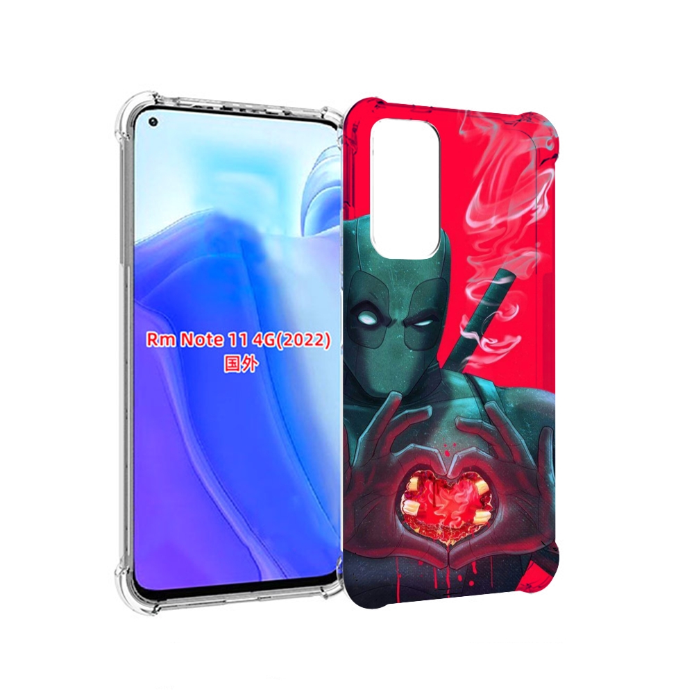 

Чехол MyPads дедпул-в-сердце для Xiaomi Redmi Note 11 4G ( Глобальная версия ), Tocco