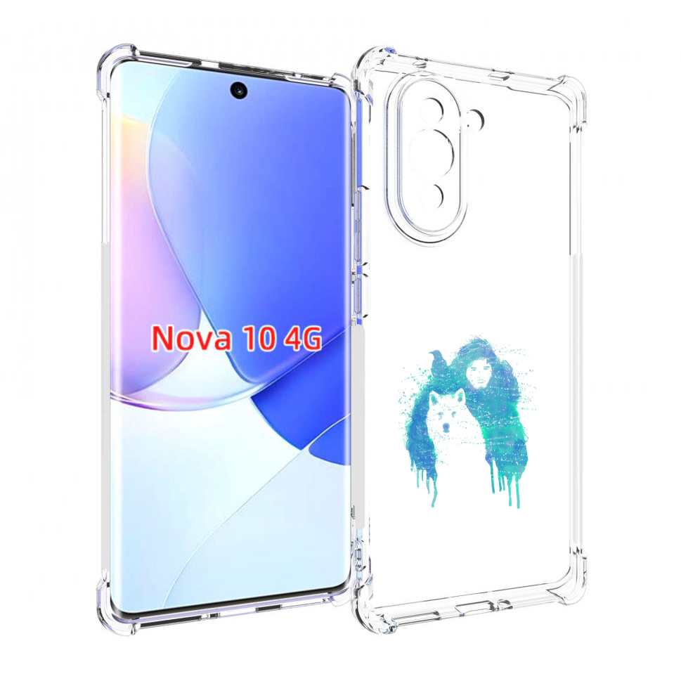 

Чехол MyPads джон сноу для Huawei Nova 10, Прозрачный, Tocco