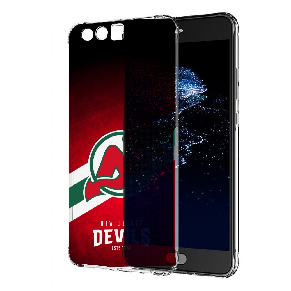 

Чехол бампер MyPads нью джерси девилз для Huawei P10 Plus против, Прозрачный, Tocco