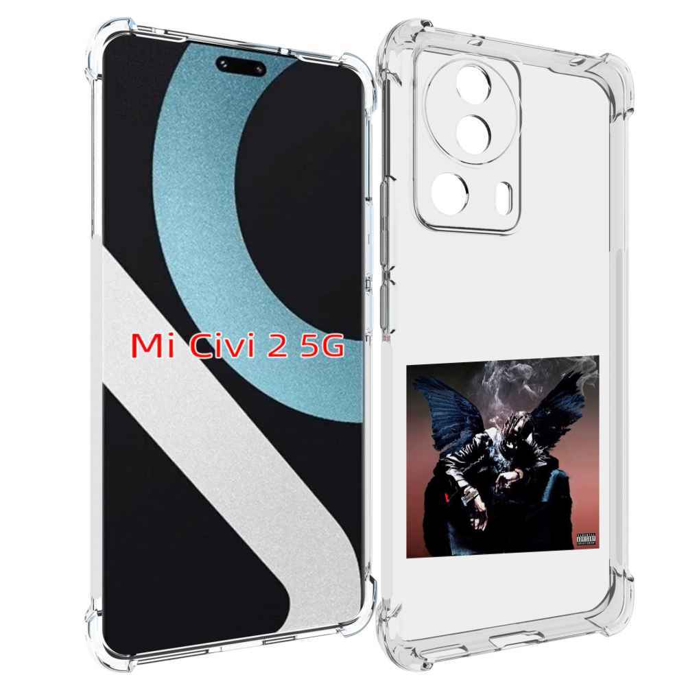 

Чехол MyPads Travis Scott - Birds In The Trap Sing McKnight для Xiaomi Civi 2, Прозрачный, Tocco