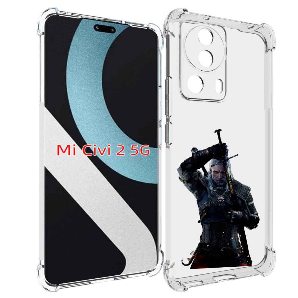 

Чехол MyPads The-Witcher-3-Ведьмак для Xiaomi Civi 2, Прозрачный, Tocco