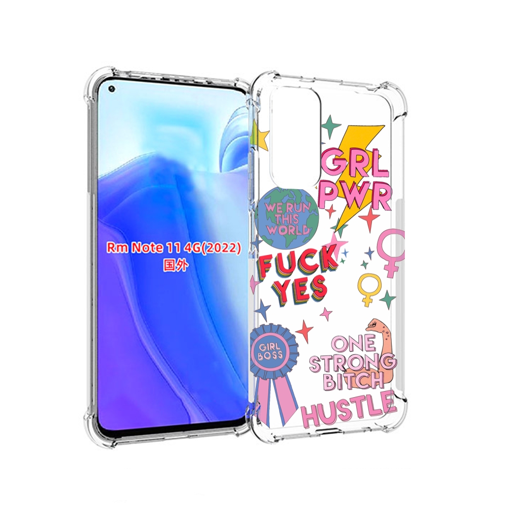 

Чехол MyPads девушки-боссы женский для Xiaomi Redmi Note 11 4G ( Глобальная версия ), Tocco