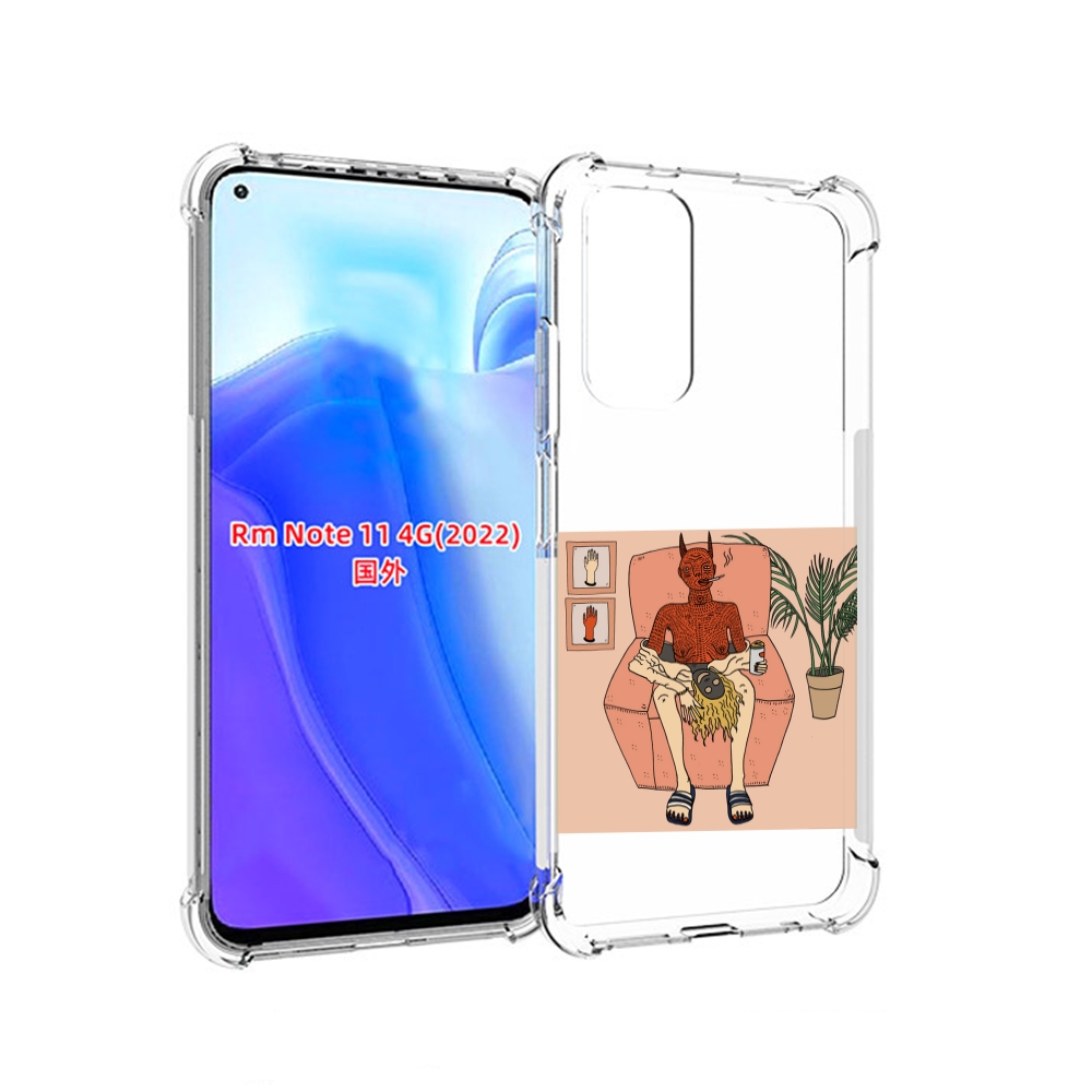 

Чехол MyPads девушка-сняла-кожу для Xiaomi Redmi Note 11 4G ( Глобальная версия ), Tocco