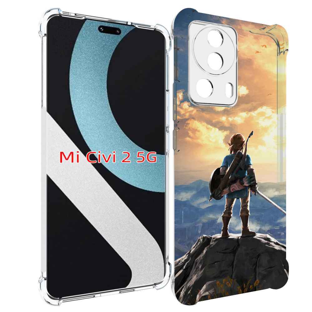 

Чехол MyPads The Legend of Zelda для Xiaomi Civi 2, Прозрачный, Tocco