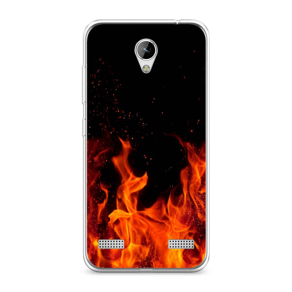 

Чехол Awog на ZTE Blade A520 / ЗТЕ Блэйд A520 "Все в огне", 132050-4