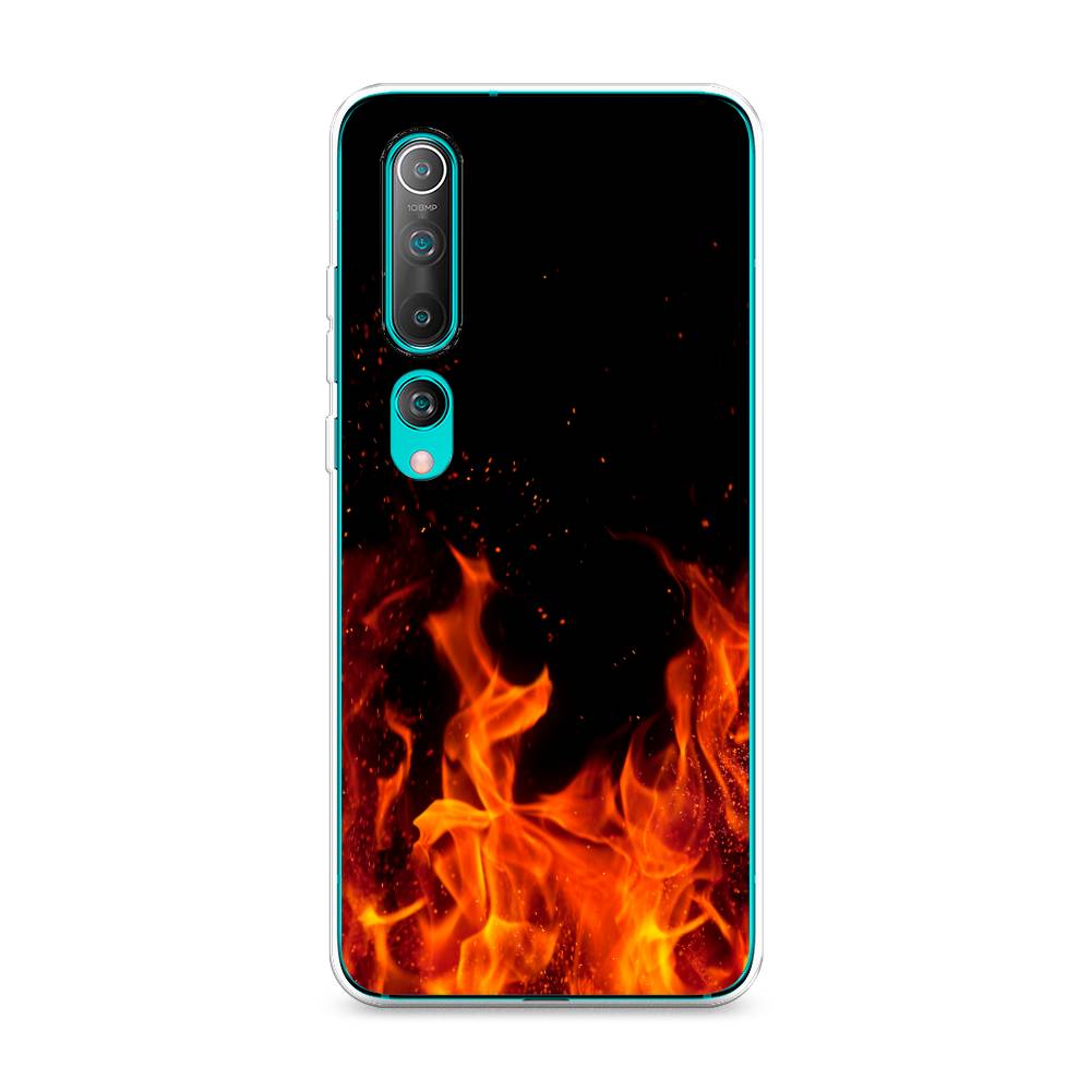 

Чехол Awog на Xiaomi Mi 10 "Все в огне", Разноцветный, 37550-4