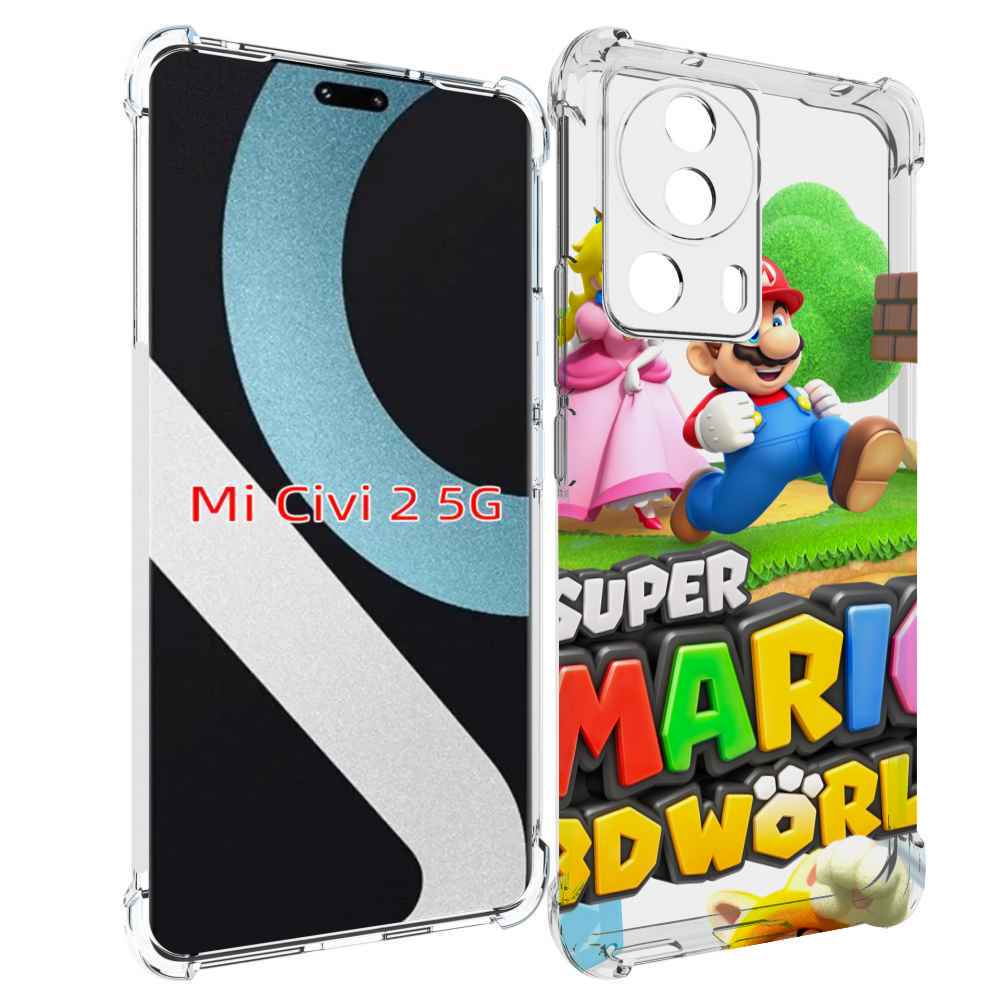 

Чехол MyPads Super Mario 3D World для Xiaomi Civi 2, Прозрачный, Tocco
