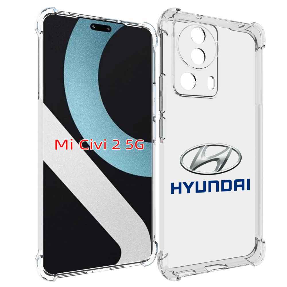 

Чехол MyPads hyundai-4 мужской для Xiaomi Civi 2, Прозрачный, Tocco