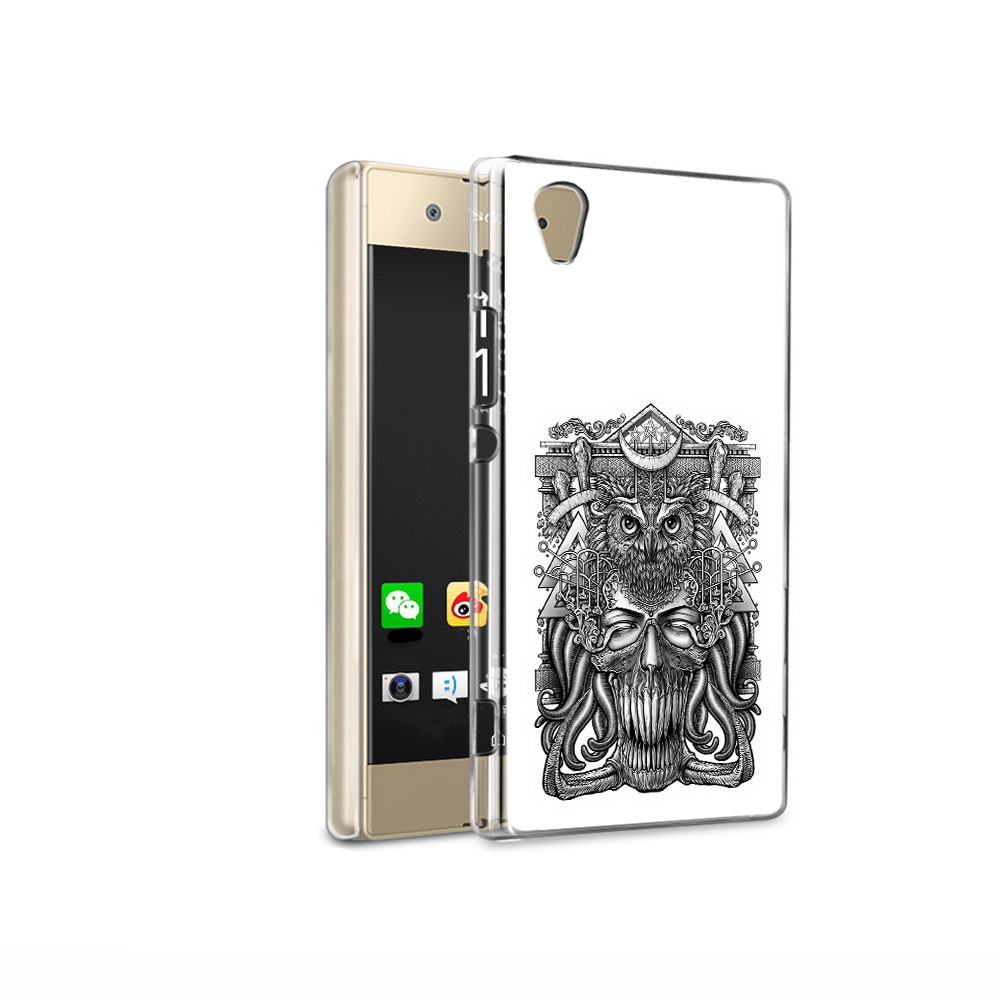 

Чехол MyPads Tocco для Sony Xperia XA1 Ultra зубастая сова (PT67027.252.369), Прозрачный, Tocco