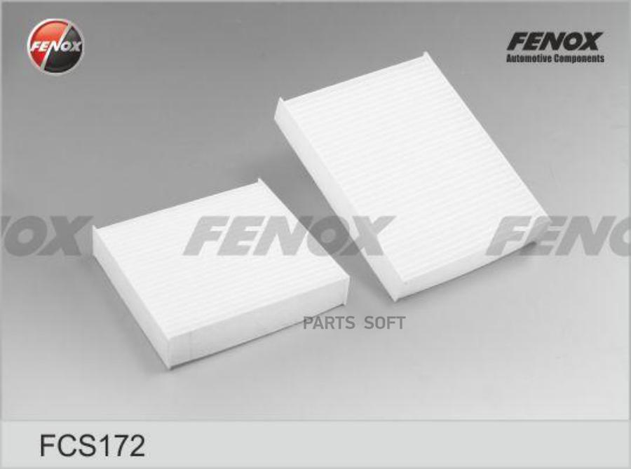 

FENOX FCS172 FCS172_фильтр салона!\ Citroen C3 1.0-1.6 09 / DS3 09 , Peugeot 2008 13