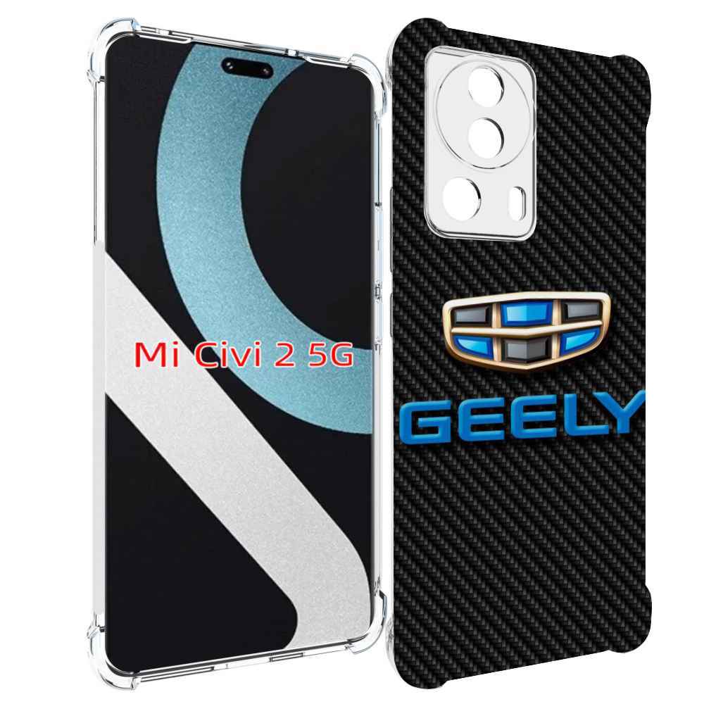

Чехол MyPads geely джили 1 для Xiaomi Civi 2, Прозрачный, Tocco
