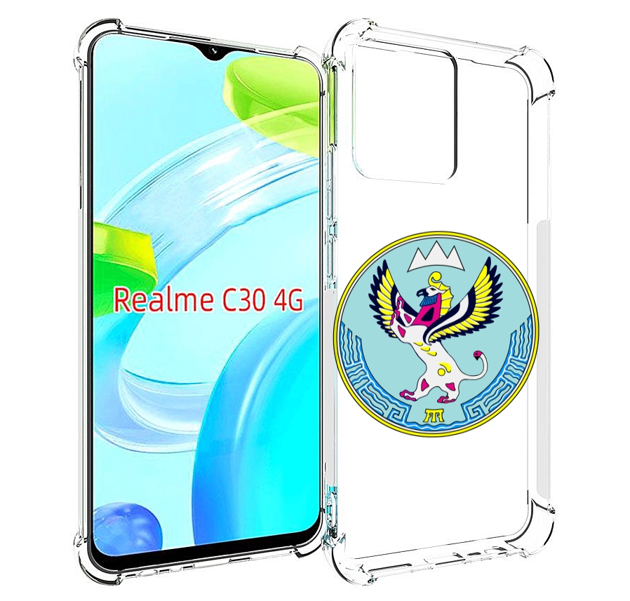 

Чехол MyPads герб-алтаискии-краи для Realme C30 4G / Narzo 50i Prime, Прозрачный, Tocco