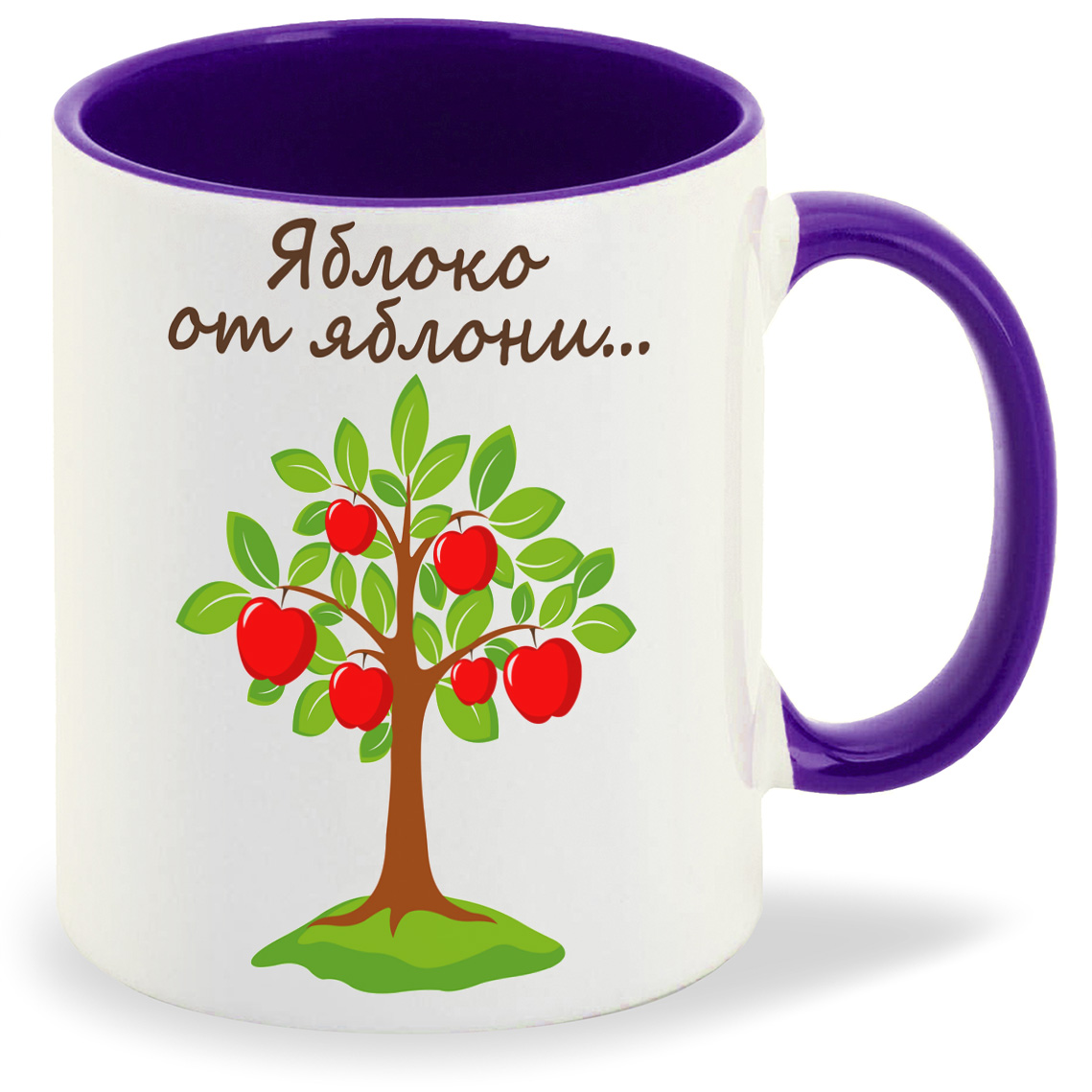 

Кружка CoolPodarok Яблоко от яблони упало недалеко есть пара, Яблоко от яблони упало недалеко есть пара
