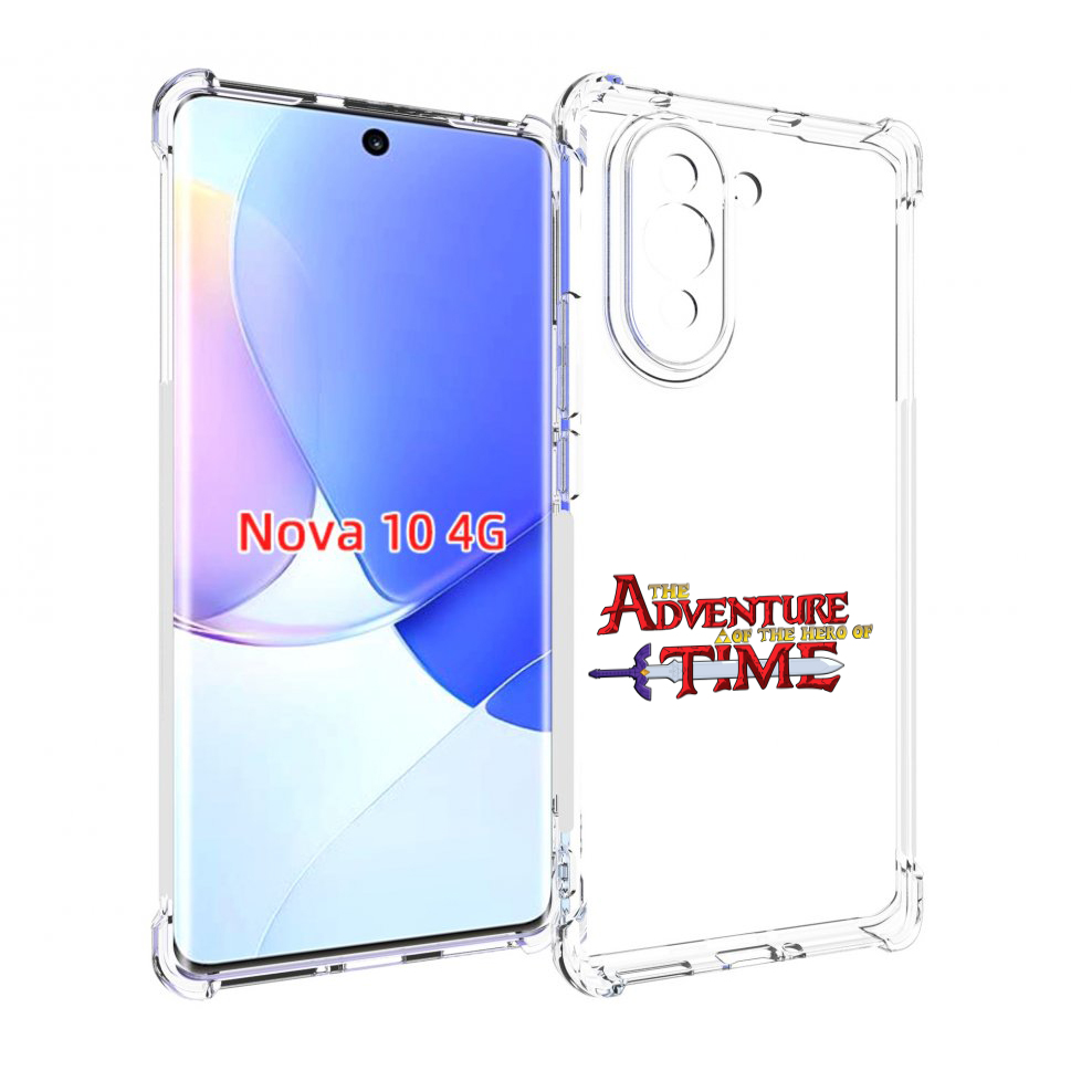 

Чехол MyPads время приключений логотип для Huawei Nova 10, Прозрачный, Tocco