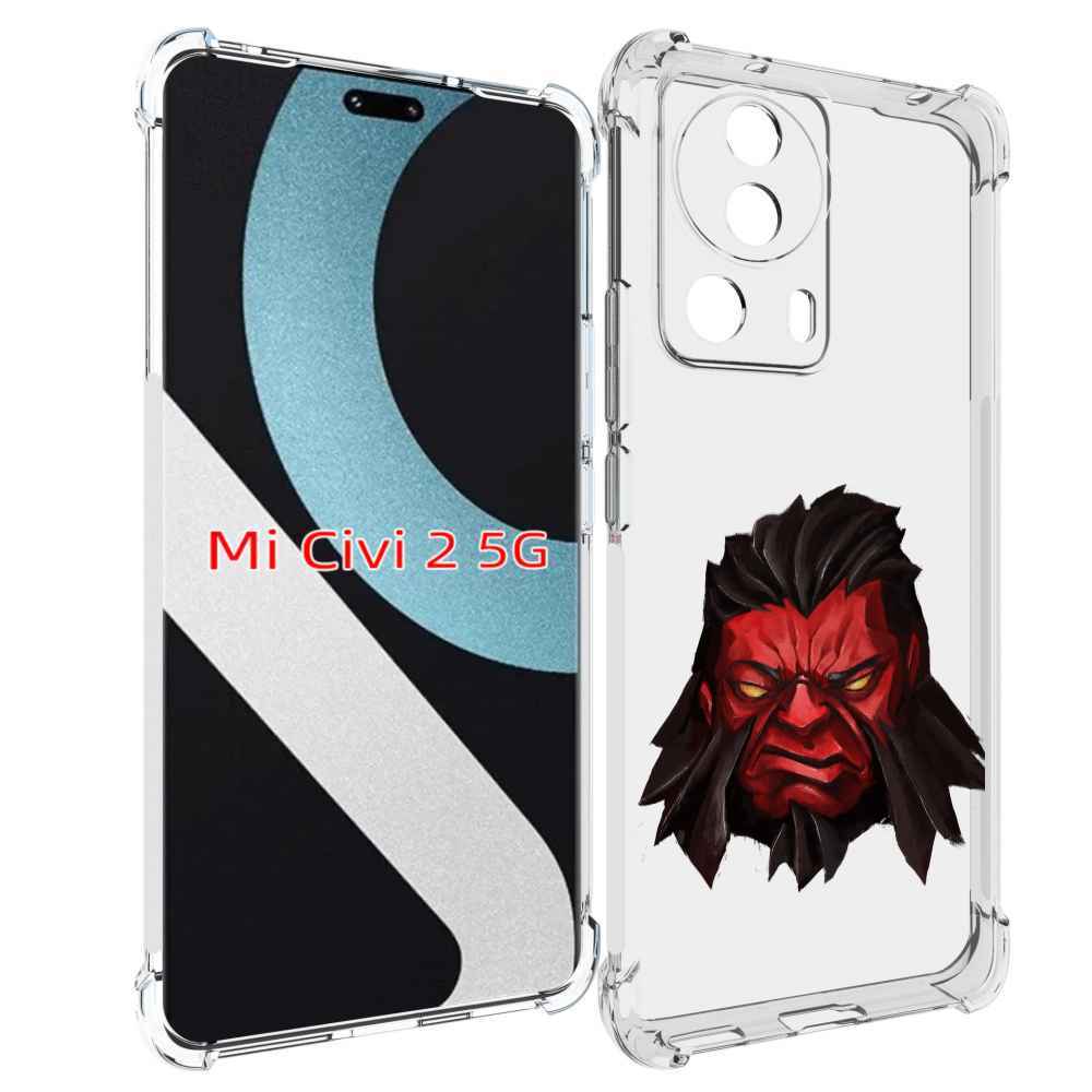 

Чехол MyPads dota-2-axe для Xiaomi Civi 2, Прозрачный, Tocco