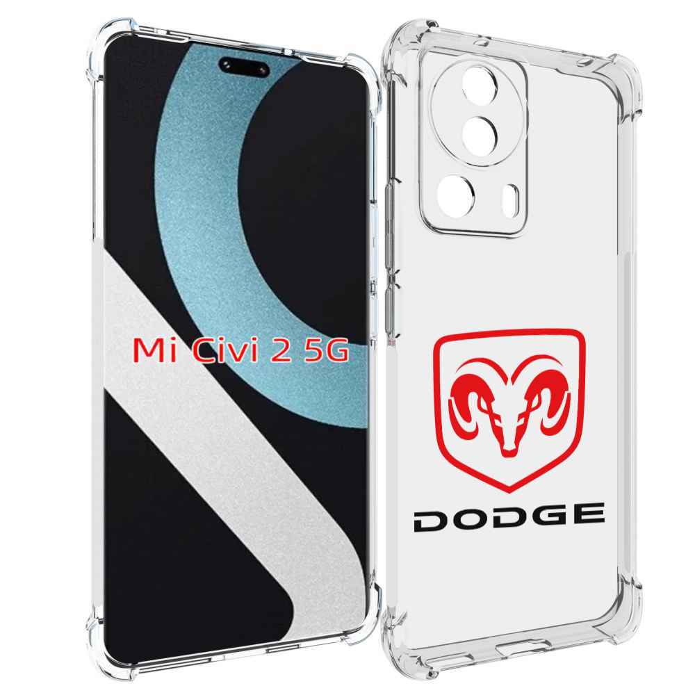 

Чехол MyPads dodge-2 мужской для Xiaomi Civi 2, Прозрачный, Tocco