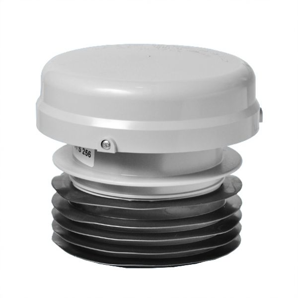 Вакуумный клапан для канализации McAlpine 110 мм (MRAA1S) ista удлиняющая насадка для скребков и сифонов