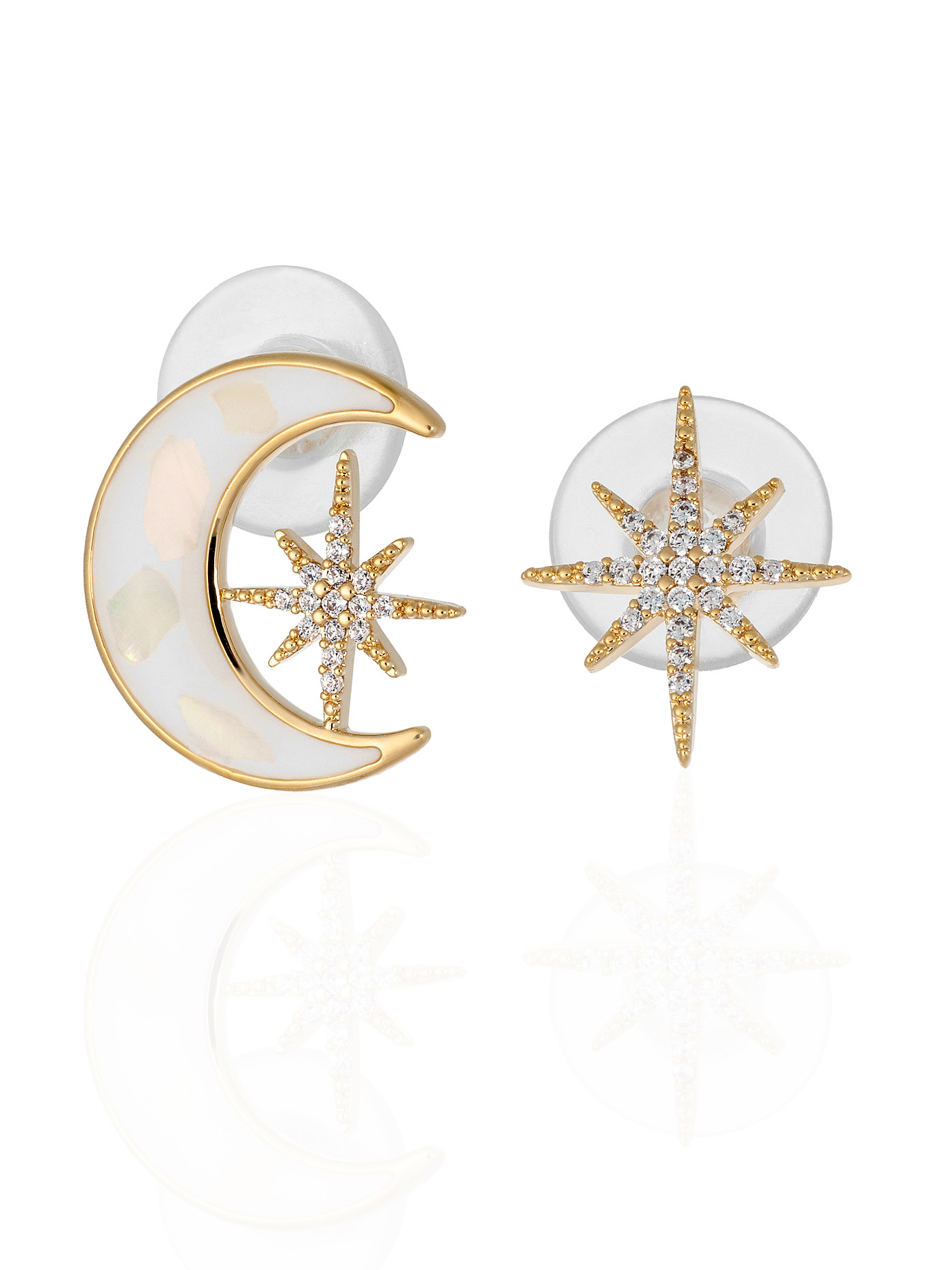 

Серьги из бижутерного сплава LIGHT NIGHT 223250988, фианит, 223250988