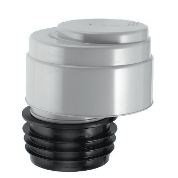 Вакуумный клапан для канализации McAlpine 110 мм со смещением (MRAA1) средство для устранения засоров канализации ясхим
