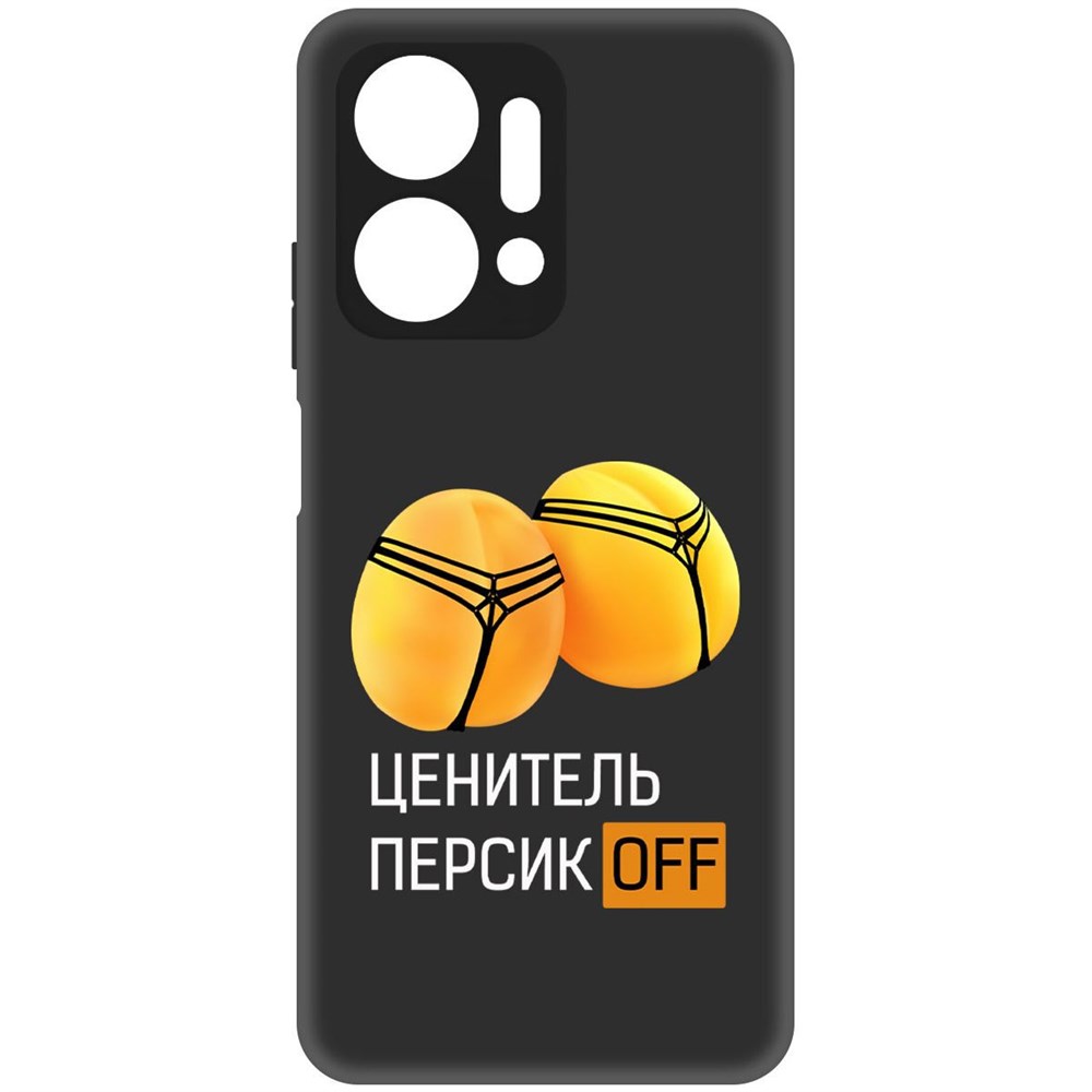 

Чехол-накладка Софт Ценитель персиков для Honor X7a