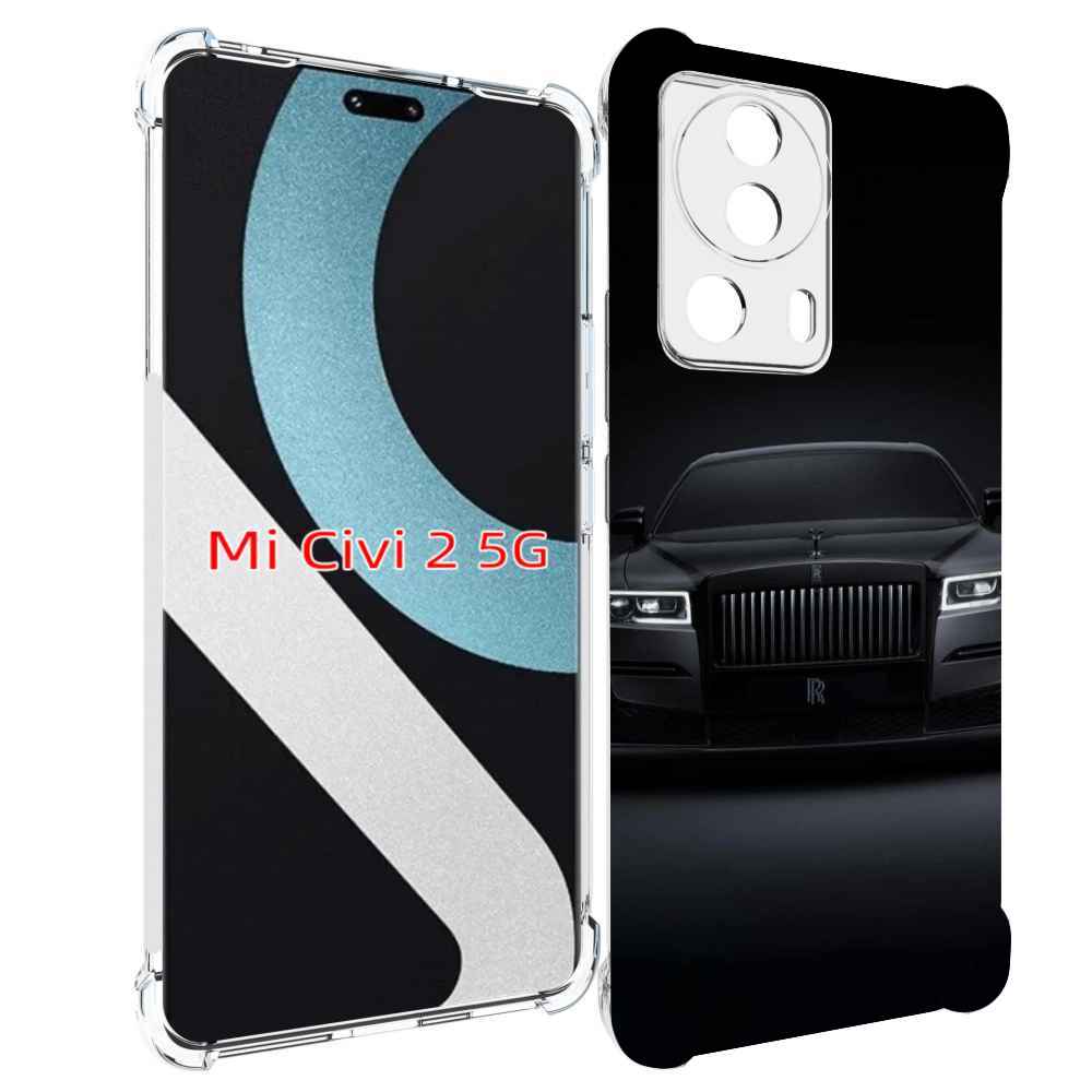 

Чехол MyPads Rolls Royce ролс роис 2 для Xiaomi Civi 2, Прозрачный, Tocco