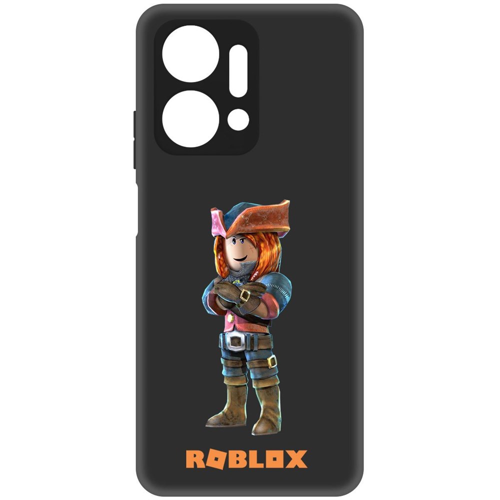 

Чехол-накладка Софт Roblox-Эзебель для Honor X7a, Черный