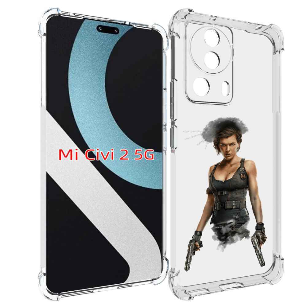 

Чехол MyPads Resident-Evil для Xiaomi Civi 2, Прозрачный, Tocco