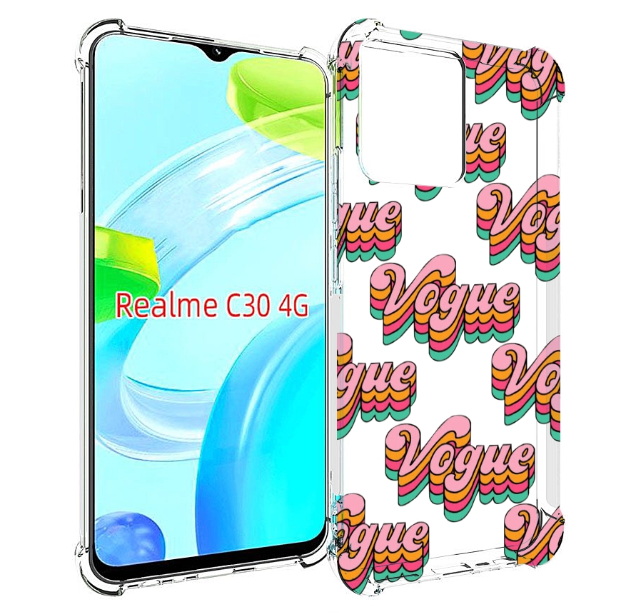 

Чехол MyPads вогуе для Realme C30 4G / Narzo 50i Prime, Прозрачный, Tocco