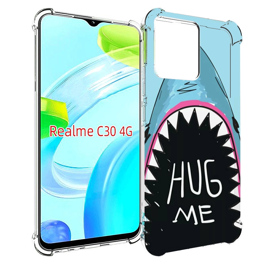 

Чехол MyPads внутри меня для Realme C30 4G / Narzo 50i Prime, Прозрачный, Tocco