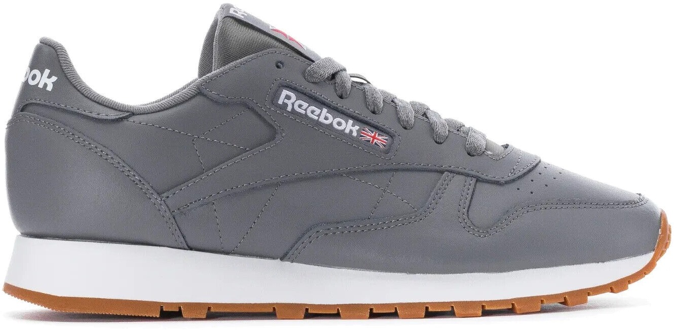 Кроссовки мужские Reebok Classic Leather серые 5 US