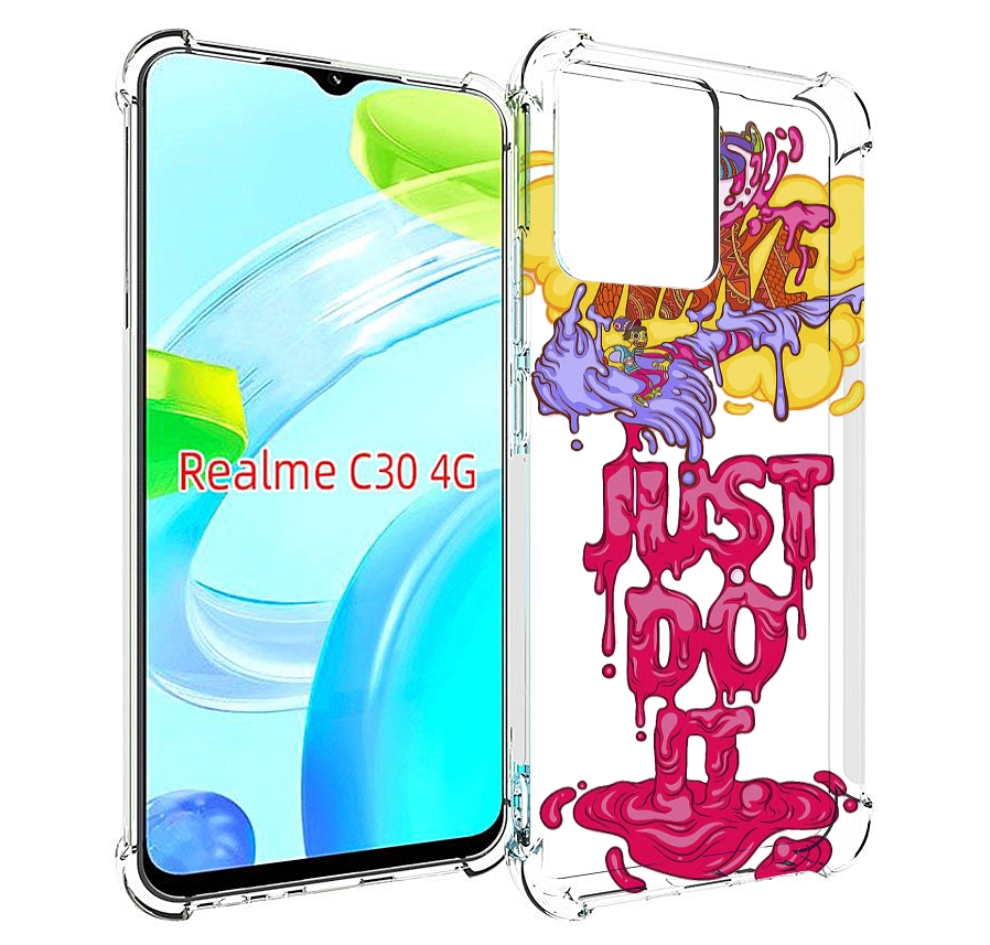 

Чехол MyPads вкусный найк для Realme C30 4G / Narzo 50i Prime, Прозрачный, Tocco