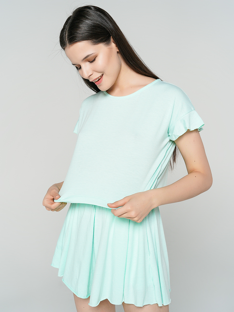 

Пижама женская ТВОЕ 80266 зеленая XS, 80266